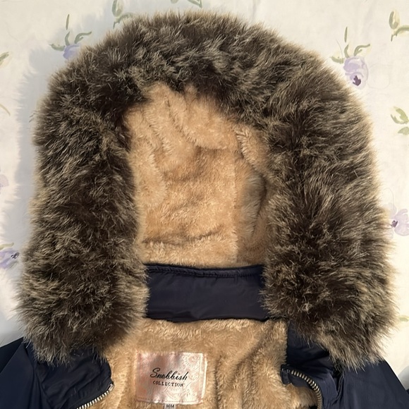 Snobbish Collection Faux Fur Hooded Jacket - Picture 12 of 16